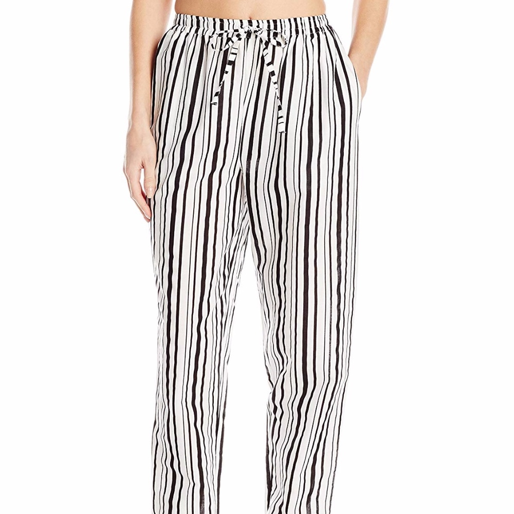 MINKPINK Riviera Getaway Striped Cover Up Pants